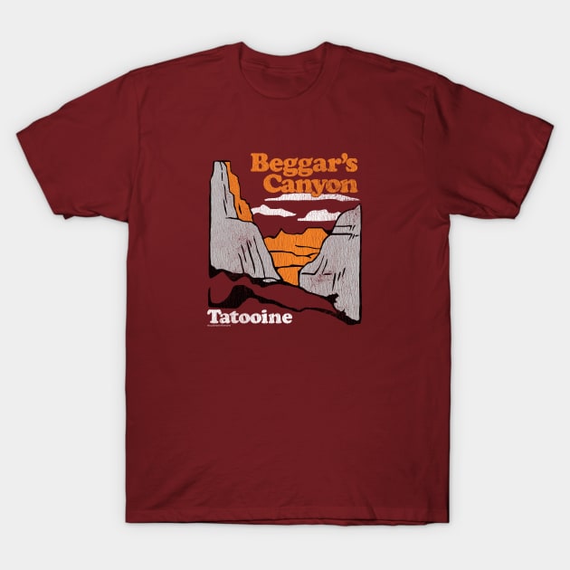 Visit Beggar's Canyon T-Shirt by FloresArts